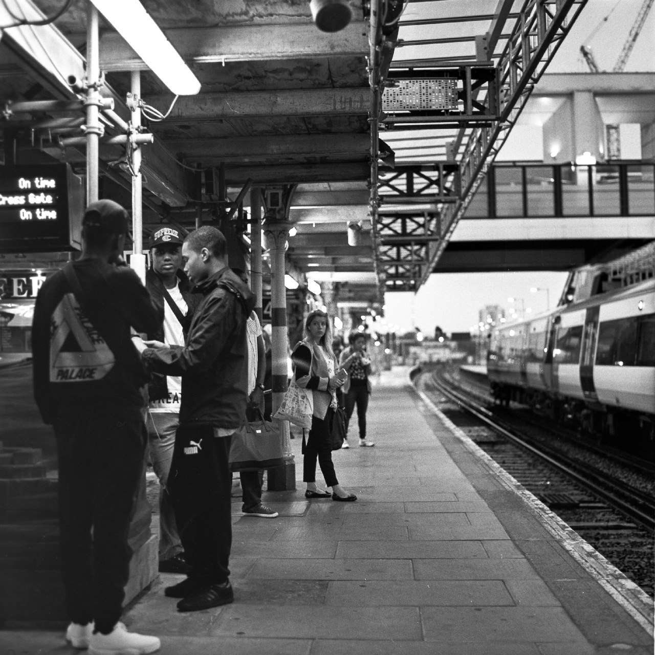 Train station somewhere